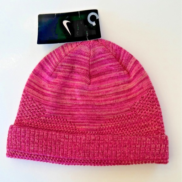 Nike Other - NEW Nike Beanie Winter Hat Fire Pink Youth Size 4/6X 3A2646-A2B